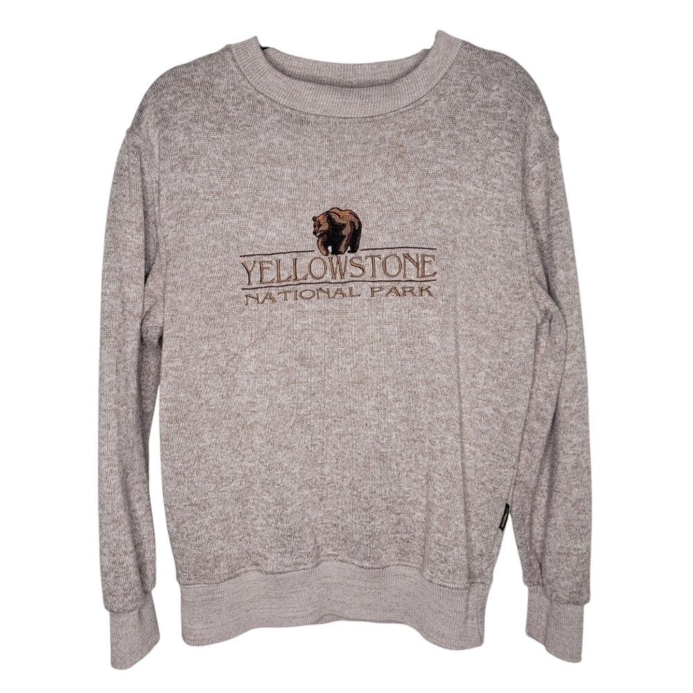 Vintage 90s Yellowstone National Park Renegade Club Crewneck Sweatshirt Size S
